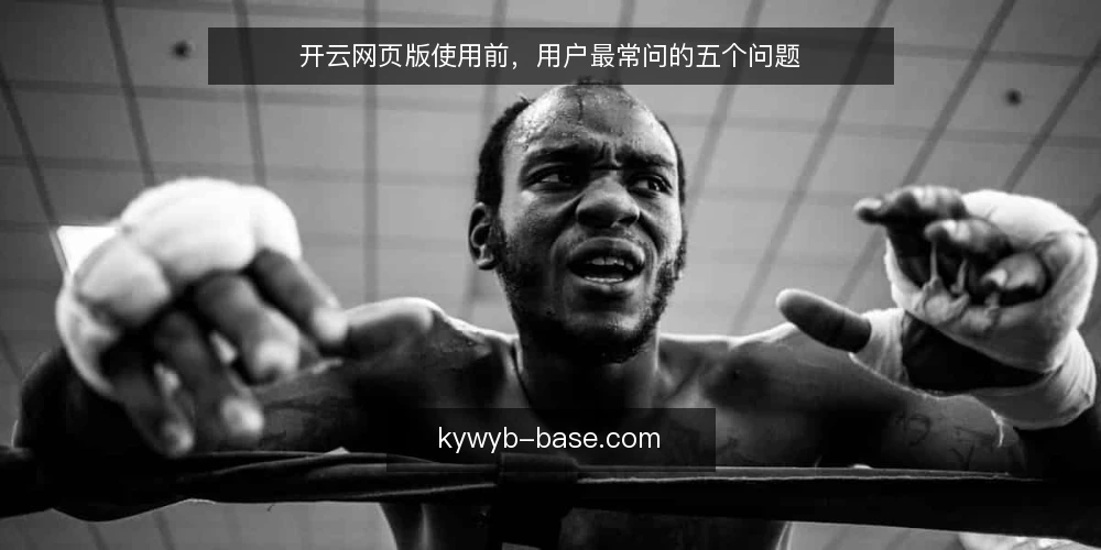 开云网页版使用前，用户最常问的五个问题 — 开云网页版的访问入口与基本要求是什么？ 配图